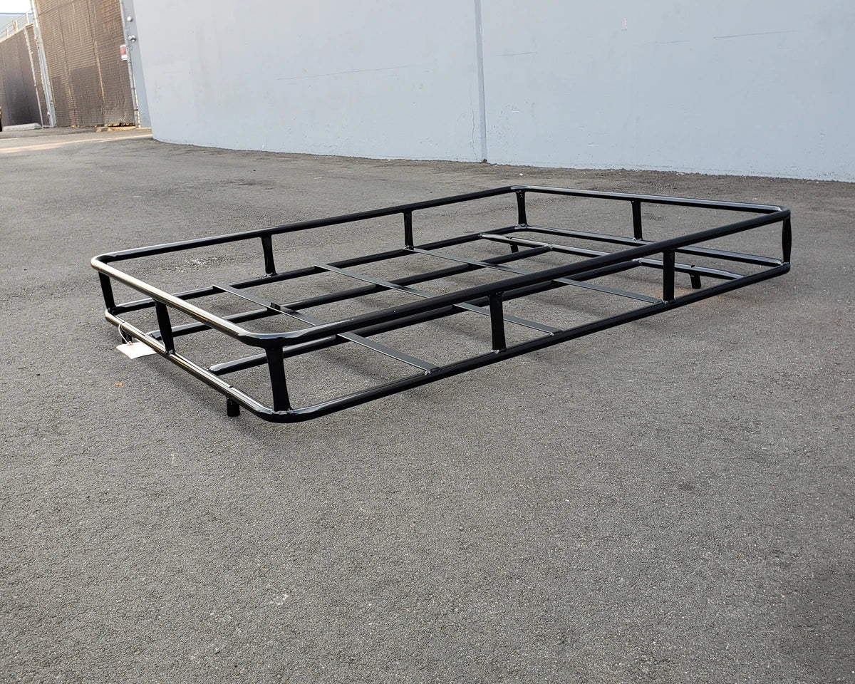 EZGO-RXV-54RR6 ROOF RACK FOR EZGO RXV made with custom fabrication, designed as a durable cart hauler roof rack for transporting cargo and golf cart accessories.