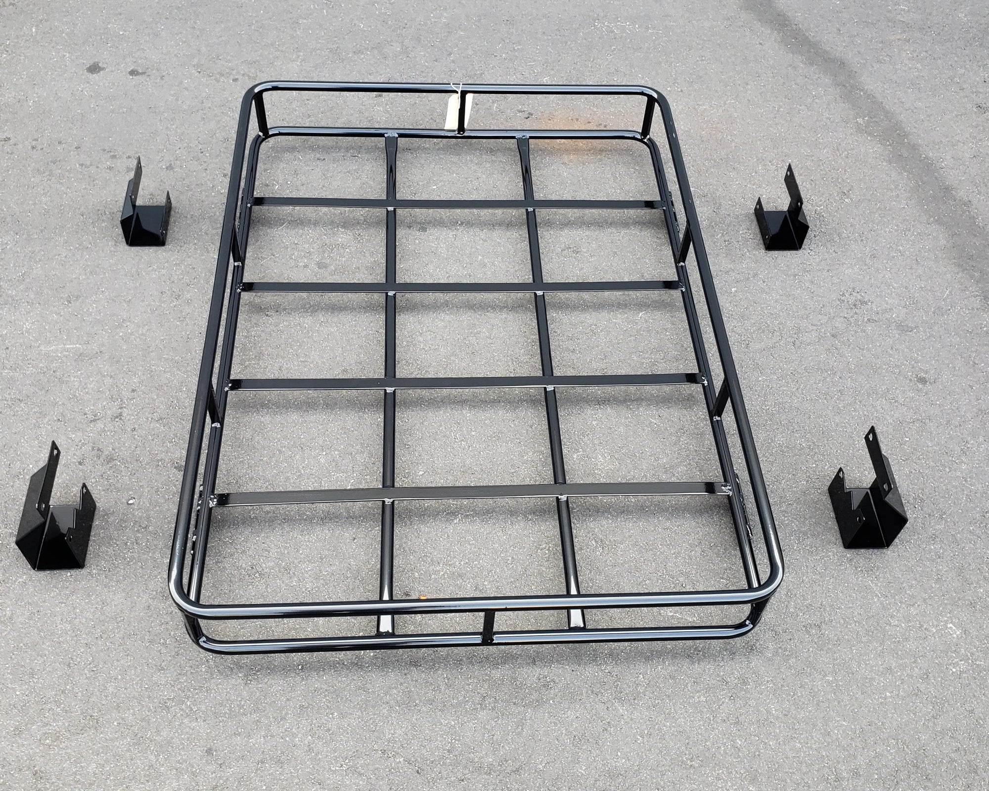 ACG-TSPORT-50RR6 roof rack top view for American Custom Golf Cars T-Sport