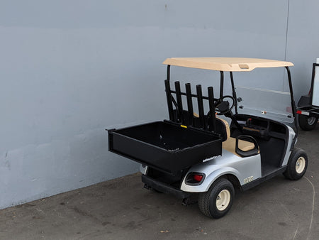 5-Tube Rear Tool Rack for Golf Carts from a different angle.