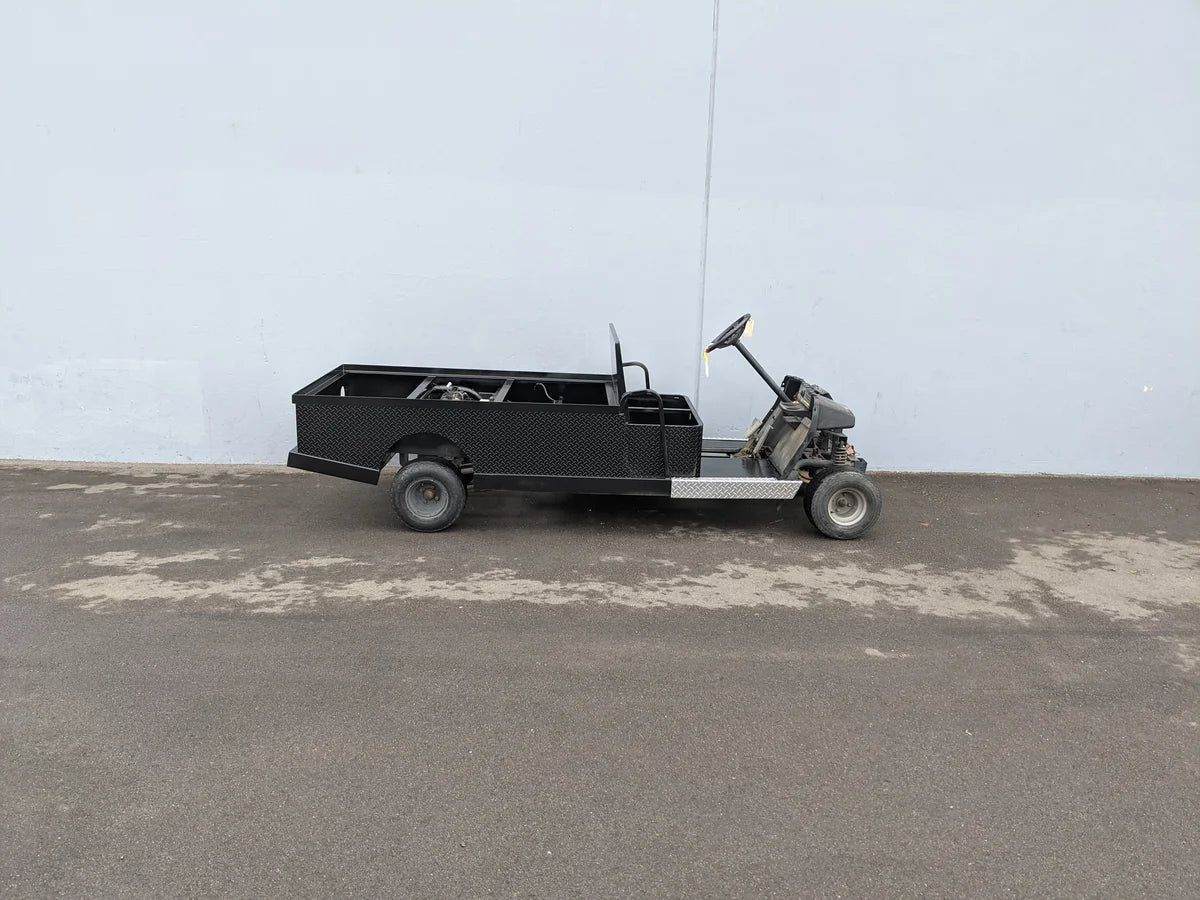 YAM-UMAX-ST-FLAT-72 Yamaha Umax 6 foot Flatbed Conversion custom fabrication for golf carts with flatbed cargo area designed for utility and specialty golf cart beds.