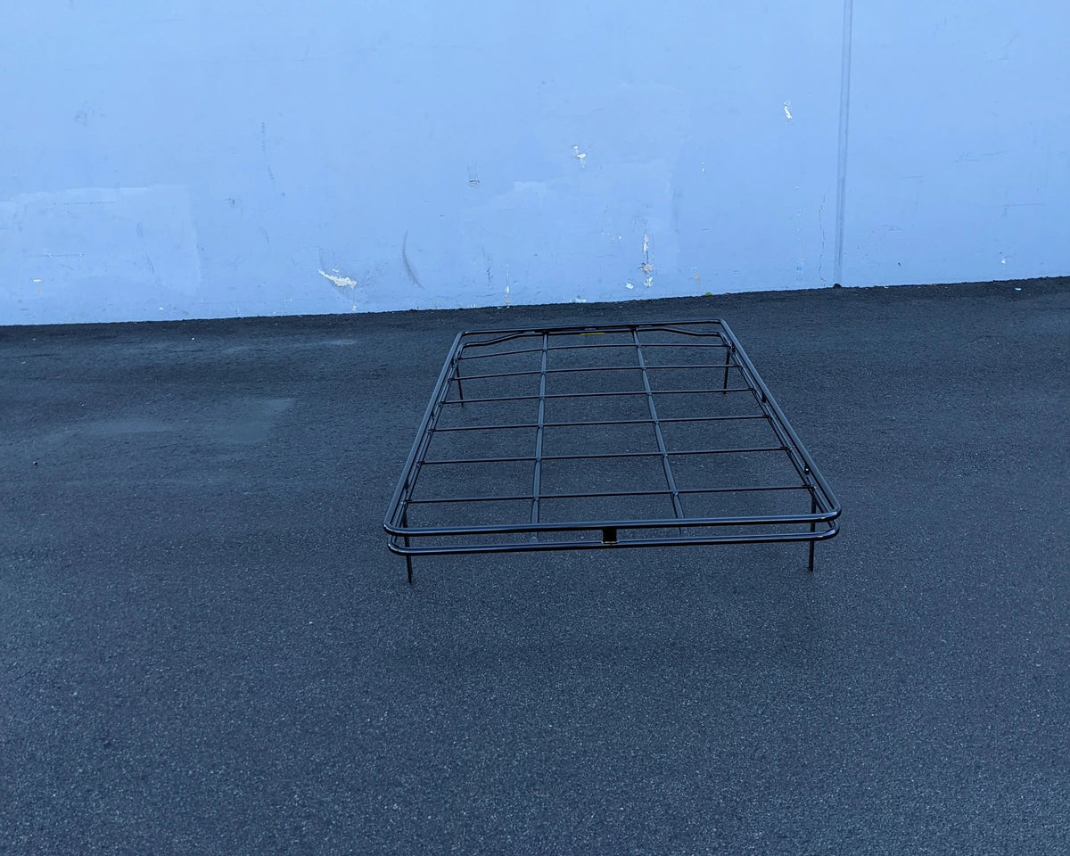 EAGLE-116INCH-84RR3 EAGLE SHADE TOP ROOF RACK custom fabrication for golf carts, black metal roof rack designed for carrying cargo and accessories on golf cart tops.