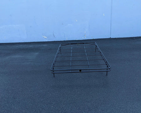 EAGLE-116INCH-84RR3 EAGLE SHADE TOP ROOF RACK custom fabrication for golf carts, black metal roof rack designed for carrying cargo and accessories on golf cart tops.
