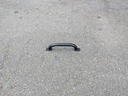 GRAB HANDLE 7″ multi-purpose heavy-duty bolt-on handle in black, designed for custom fabrication on golf carts, ideal for utility boxes and cargo applications.