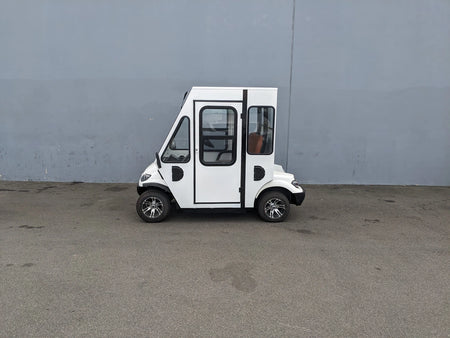 ACE-CRUISE-C20FS-2D Aluminum Cab for Cruise Car C20FS, front view.