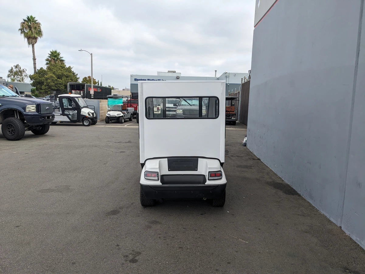 ACE-CRUISE-C20FS-2D Aluminum Cab for Cruise Car C20FS, rear view.